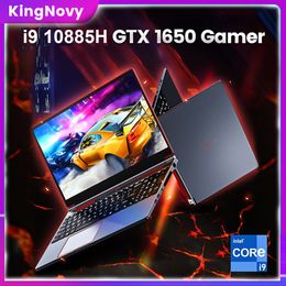 16.1 Inch Laptops Intel i9 10885H Computer i7 Nvidia GTX 1650 4G IPS 1920x1080 144Hz Ultrabook Windows 11 Notebook Gaming Laptop