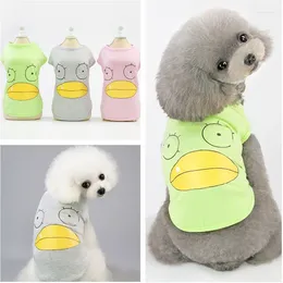 Dog Apparel Pet Vest Skirt Cat Shirt Fashion Clothes Graceful Soft Cotton Low Price BigMouth Duck Cute Hoodies