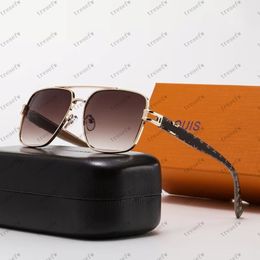 Luxurys Designer Men women Sunglasses Adumbral UV400 Eyewear Classic Brand eyeglasses male Sun Glasses Metal Frame high Quality Sunglas 287u