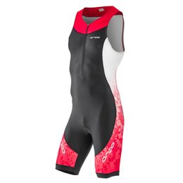 ORCA Summer team cycling triathlon men sleeveless tights suit ciclismo outdoor running swimming cycling MTB Lycra dress 240516