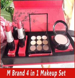 m brand Makeup Set Matte Lipstick BlushEyeshadow 4 in 1 Makeup Set with High Quality2292594
