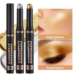 1PC Waterproof Pearlescent Eyeshadow Pencil Stick 8 Colours Lasting Glitter Shimmer Eye Shadow Highlighter Pen Eyes Makeup Tools