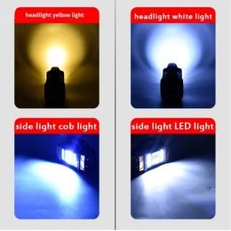 Portabel kraftfull solen LED -ficklampa med COB -arbetsljus handhållna 4 lägen USB -laddningsbar utomhus solbrännande lampan LINTERNA
