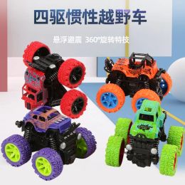 Inertia Four-Wheel Drive Off-Road Vehicle Toy Military Fire Truck Boys Cars Children Gift Hot Toys for Kids 2 to 4 Years Old
