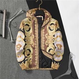 Mens 재킷 디자이너 까마귀 겨울 코트 재킷 가을 슬림 겉옷 남성 여자 바람발기 지퍼 남성 코트 재킷 클래식 레터 의류 p1137