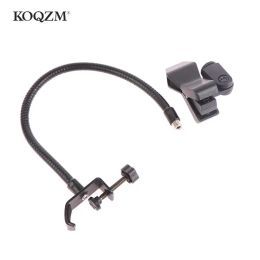 Flexible Mic Stand Universal Hose Shelves with Heavy Duty Desk Clamp Microphone Stand Mic Clip Holder Mic Arm Desk Mount