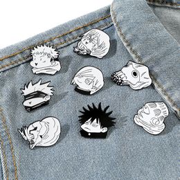 Jujutsu Kaisen tv movie film game enamel pins Cute Anime Movies Games Hard Enamel Pins Collect Cartoon Brooch Backpack Hat Bag Collar Lapel Badges