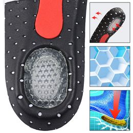 Sport Insoles Orthotic Arch Support Sport Shoe Pad Running Gel Insoles Men Women Orthotic Breathable Running Insert Cushion