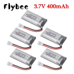 1/2/3/5pcs H31 Battery 3.7V 400mAh Lipo Battery for X4 H107 H31 KY101 E33C E33 U816A V252 H6C RC Quadcopter Drone Spare Parts