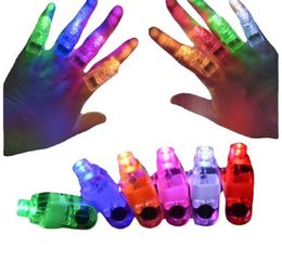 LED Toys 30/60/120/200 light bulbs LED fingers 6 Colour lamps for childrens birthday party materials Rave laser various games Q240524