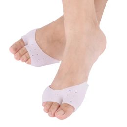 1Pair Silicone Soft Forefoot Pads for Ballet High Heels Wear Resistant Protector Pointe Toe Finger Cover Pain Foot Care Tool