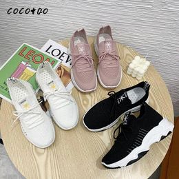 Fitness Shoes Mesh Women 2024 Spring And Summer Breathable Student Wild Korean Version Of The Ins Casual Sports