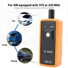 2023 Newest Quality A+ OEC-T5 EL50448 Auto Tire Pressure Monitor Sensor For GM/Opel TPMS Reset Tool EL-50448 OBD2 Car Scanner