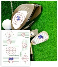Golf Impact Stickers Sticker Oversized Wood Labels Roll Balls Hitting Recorder for Men Women Practise Drop Shipping