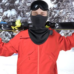 Winter Windproof Scarf Fleece Tube Bandana Soft Half Face Mask Ski Snowboard Neck Warmer Gaiter Thermal Snood Headwear Men Women