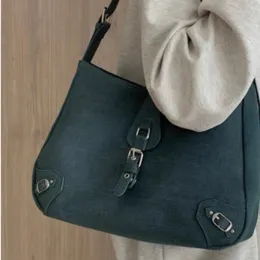 디자이너 여성 가방 대용량 핸드백, 한국 버전 버킷 가방 다님 캔버스 여성 가방 간단한 크로스 바디 백