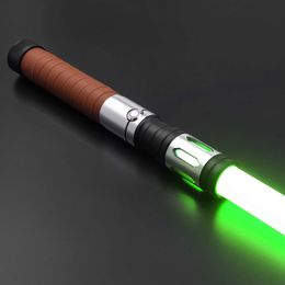 LED Toys TXQSABER Lightsaber Neo pixel SNV4 App control RGB smoothing heavy Dueling Metal Hilt Blaster force Cosplay games lazer Q240524