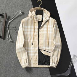 mens jacket designer hoodie winter coat jackets autumn slim outerwear men women windbreaker zipper mens coats jackets classic letter clothing P1144