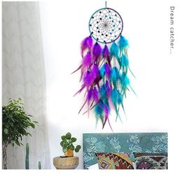 Zimmer Wanddekoration Minimalistischer Stil Dual Color Dream Catcher Home Dekoration Hängende Dekorationen Hängende Zubehör