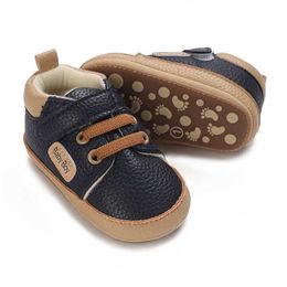 First Walkers Baby shoes baby shoes girls shoes classic leather rubber soles non slip toddler shoes first mover baby shoes d240525