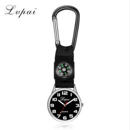 Lvpai Famous Brand Men Watches Top Brand Luxury Bag Clock Quartz Wristwatch Stainless Steel Compass Climber Sport Watch LP183 265j