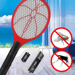 Electric Mosquito Racket Killer Electric Fly Insect Zapper Bat Handheld Portable Mosquitos Killer Control For Bedroom Insects