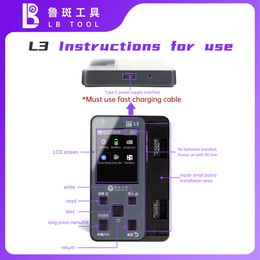 Luban L3 Smart Programmer For iPhone X/XS/XR 11 12 13 14 15 Pro Max Face ID Repair Battery Data Camera Data True Tone Repair