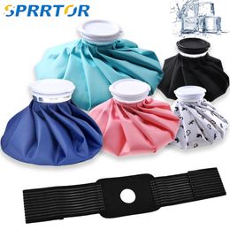 Reusable Ice Bag Pack with Adjustable Wrap,Ice Pack for Cold and Hot Therapy and Pain Relief for Knee Leg Swelling Sprain Injury