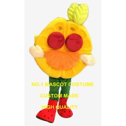 fruit pie mascot costume for adult orange citrus junos watermelon theme anime costumes carnival fancy dress kits 2857 Mascot Costumes