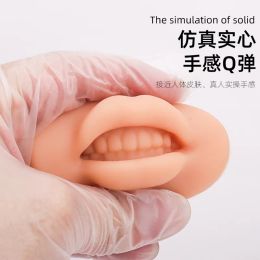 3D Open Mouth Silicone Lips Practise Skin with Teeth for Semi Permanent Makeup Tattoo Artists Lip