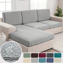 Chair Covers 1pc Waterproof Stretch Sofa Slipcover Jacquard Cover Couch For Bedroom Living Room Home Decor Furniture Protector