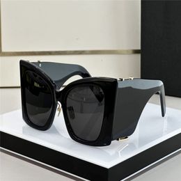 New fashion design big cat eye sunglasses M119 acetate frame simple and elegant style versatile outdoor uv400 protection glasses 217c