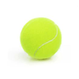 1pc Professional Rubber Tennis Ball High Resilience Club Competition Exercises Practice For School Training 240513