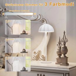 Table Lamps Design Umbre Lamp 3Color Dimming Portable LED Night Light For Restaurant Bedroom Bars Home Patio Outdoor