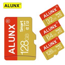 100% Genuine ALUNX Micro TF 64GB SD Card 128GB 32GB Class 10 Support Mobile Phones UAV Etc Card 16GB 8G Memory Card Flash