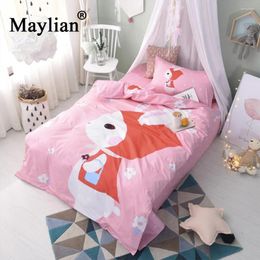 Bedding Sets Home Textile 3pcs Duvet Cover Bed Sheet Pillow Polyester Autumn Winter Warm Brand 2024 Be1072