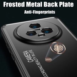 Frosted Aluminium Metal TPU Silicone Case For Honour Magic 5 4 3 Pro Lite Huawei Mate 60 50 40 30 Pro Camera Protect Anti Fall