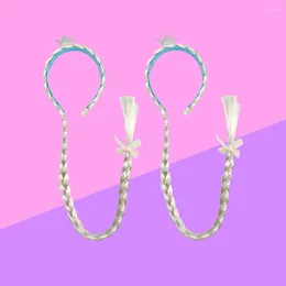 Hair Accessories Fashion Girl Cloth Bands Headdress Headband Girls Hairband Hoop Female Wig Headwear