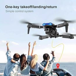 Drones Intelligent Uav New Mini E99Pro RC Drone 4K Professional with Wide Angle Dual HD Foldable Camera RC Helicopter 5G WIFI FPV Height Mainta