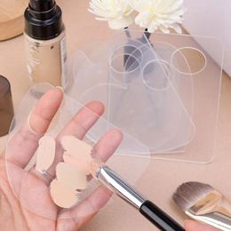 Makeup Brushes Cute Color Palette Beauty Acrylic Cosmetic Liquid Foundation Gel Tool Lipstick Nail Mixer Women