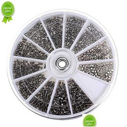 Tool Parts New 600/1000 Pcs 12 Kinds Of Small Stainless Steel Screws Electronics Nuts Assortment For Home Kit Drop Delivery Garden Too Dhfze