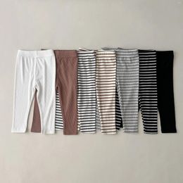 Trousers Korean Version Girls Leggings Solid Warm Baby Boy Clothing Children Stockings 0-6 Years Old Kids
