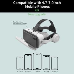 VR Glasses Practical 100-Degree Viewing Angle Ergonomic Design VR 3D Movies Video Play Games Headset Phone Accessories