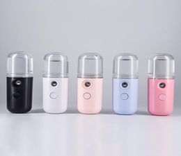 30ml Mini Nano Portable Alcohol Sprayer Perfume Nebulizer Diffuser Handheld USB Air Machine Cool Facial Spray Travel Moisturizing 3084751