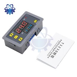 T3230 12/24V 110V 220V Digital Time Delay Relay LED Display Cycle Timer Control Switch Adjustable Timing Relay Time Delay Switch