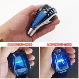 For 2008-2023 Toyota Land Cruiser 200 Prado 150 LED Crystal Handle Gear Shift Knob LC150 LC200 Interior Upgraded Accessories