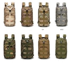 30L 3P Backpack Waterproof Outdoor Trekking Tactical Camping Sports Rucksacks Backpacks Classic Bag cycling army camo should bag M3917870