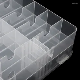 Nail Art Kits 48 Lattice Polish Holder Display Container Storage Box For Ca