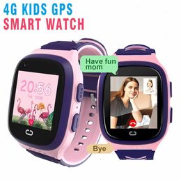 Children's watches Childrens smartwatch GPS SOS positioning safety smartwatch waterproof camera photo video call smartwatch d240525