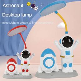 Table Lamps LED Eye Protection Book Night Light Adjustable Mini Clip-On Study Desk Lamp Battery Powered Flexible For Travel Bedroom Reading